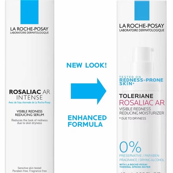 LA ROCHE POSAY BUNDLE CREAM TOLERIANE ROSALIAC AR NIB 40ml Pouch & travel sizes - Picture 4 of 14